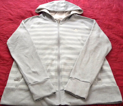 NEW Womens ADIDAS Athletic,Leisure Full Zip Hoodie Jacket w