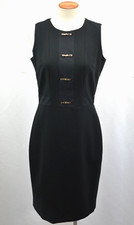 ANN TAYLOR Black Sleeveless Embellished Sheath NEW DRESS Retails $150 Size 2
