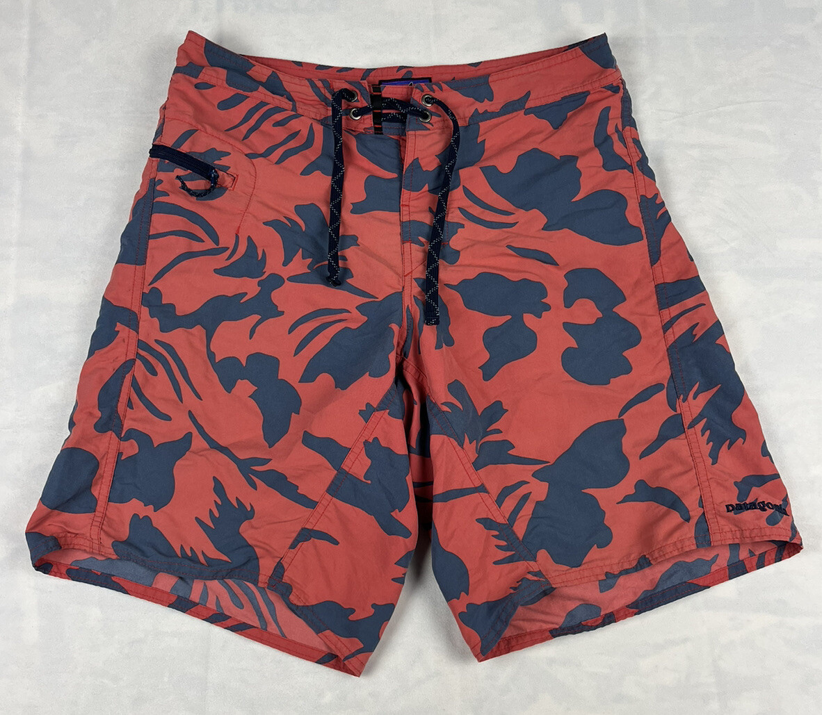 Patagonia Men's Board Shorts Men 30 Blue And Red Flor… Gem