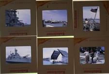 Lots Of 6 Kodachrome Transparencies Slides Florida Port From 1968