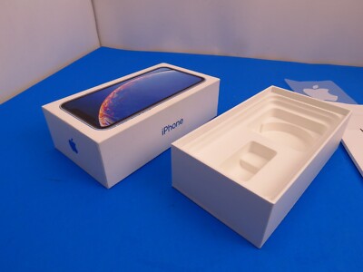 Apple Iphone Xr Blue 64 GB BOX ONLY | eBay