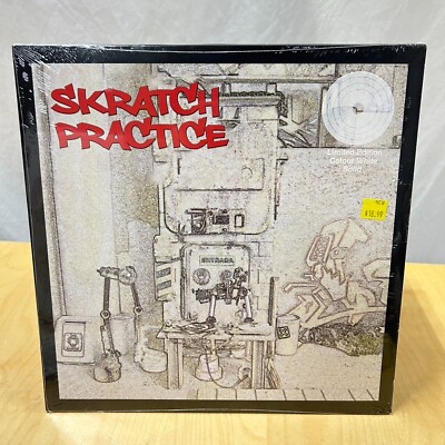 DJ T-Kut Skratch Practice 12'' Vinyl Album Limited Edition Colour White Solid New