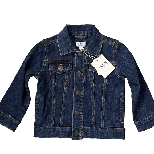 Jack Denim by Janie And Jack Jean Jacket Blue Size 2T Boys Girls