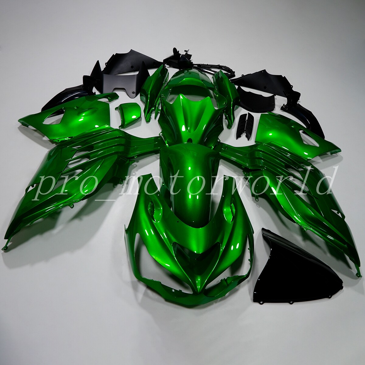 Metallic Green Fairing Kit For Kawasaki Ninja ZX14R ZX1400 12-2021