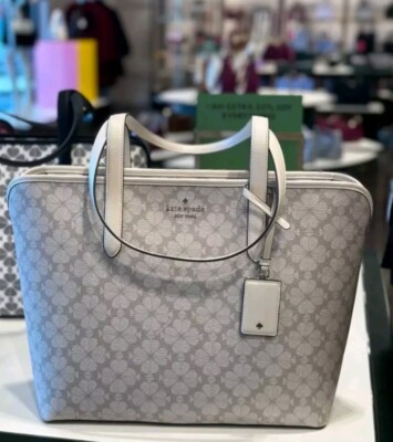 トートバッグ Kate Spade Spade Flower Star Toss Large Tote KI912 NWT Kate Spade KI912 Spade Flower Star Toss Large Tote