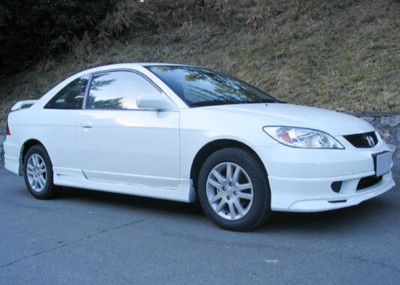 NEW 2004 2005 HONDA CIVIC HFP REVERB STYLE FULL BODY KIT COUPE