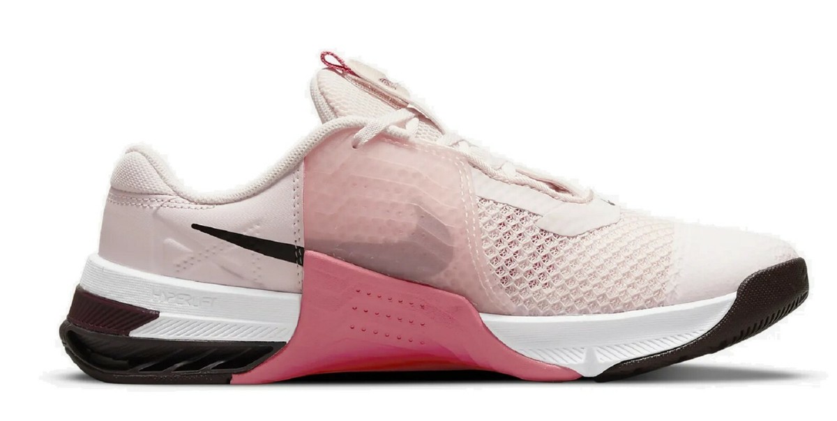 Nike Metcon 7 Sport Gym Tennis Run Workout Trainer, Pink/Beetroot