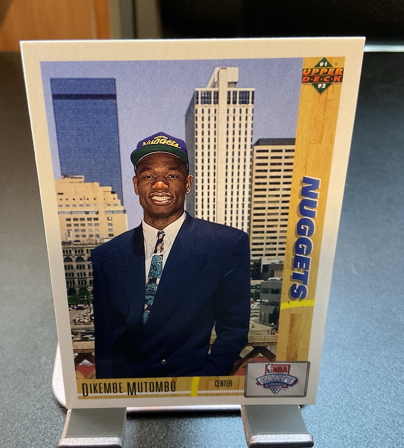 1991-92 Upper Deck DIKEMBE MUTOMBO RC #3