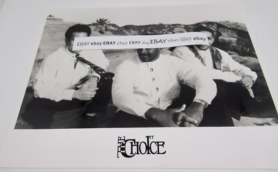 The 1st Choice Musical Group San Diego Promotional 8x10 Photograph Black & White