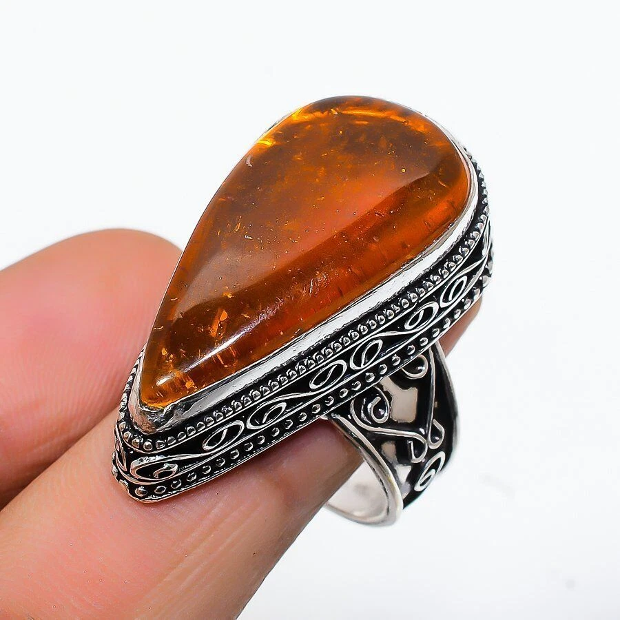 Anello di deals ambra