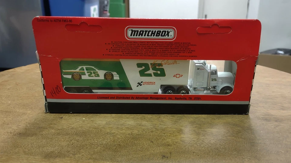 1991 Matchbox Transporters Super Star Series 1:87 #25 Ken Schrader (N11) - Image 3 of 4