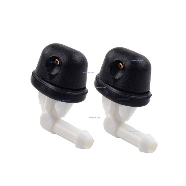 Pair Windscreen Wiper Washer Sprayer Nozzle For Citroen Xsara C4