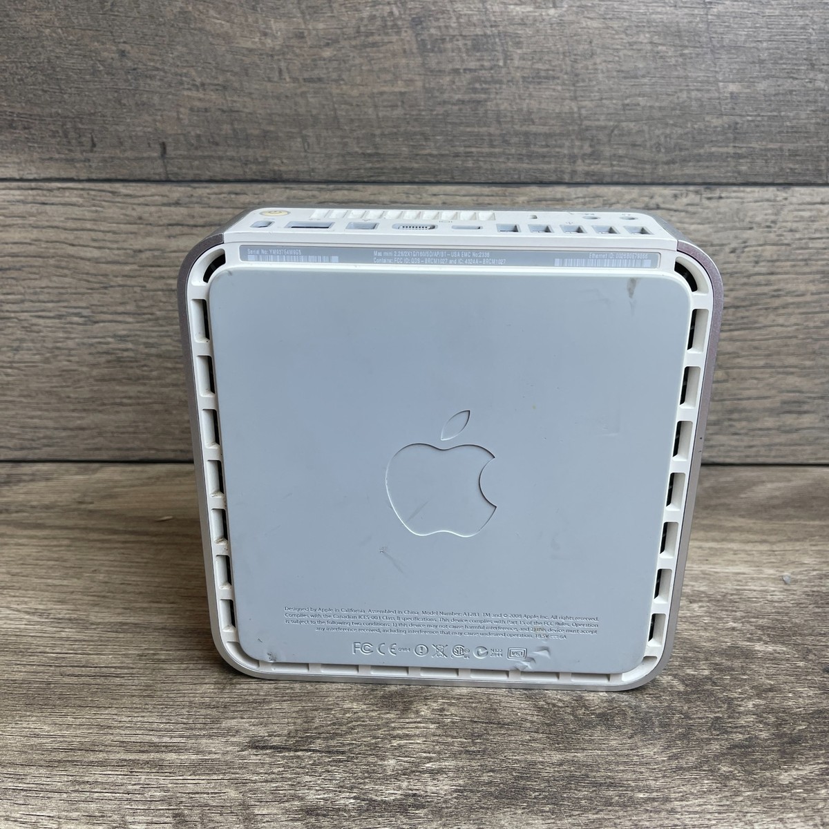 Apple Mac Mini A1283 White Intel Core 2 Duo 2.26GHz 4GB