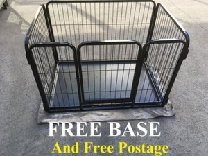 dog pen with base