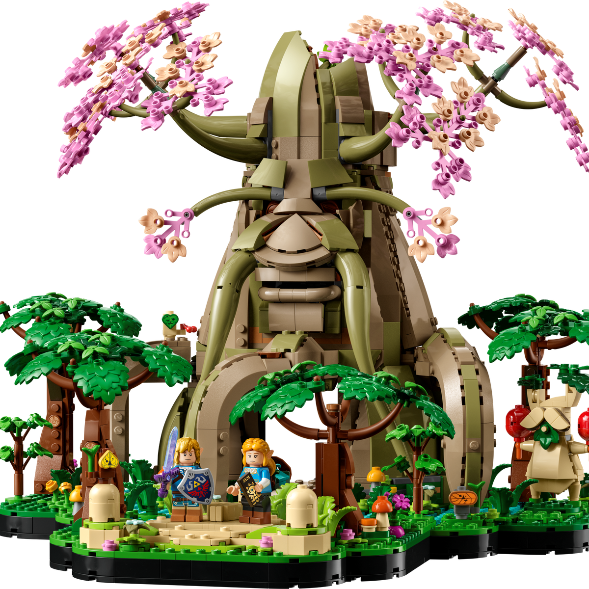 Lego 77092 Legend Of Zelda Great Deku Tree 2-in-1 Nintendo Build