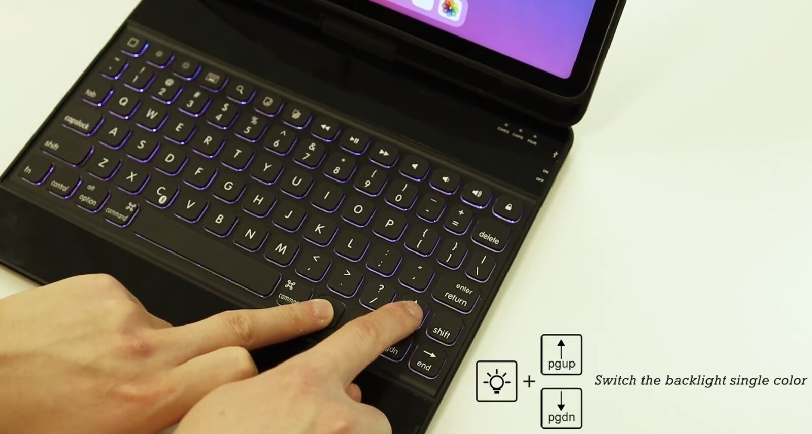 ProCase Keyboard for iPad 12.9 2018 (Supports Apple Pencil Charging)