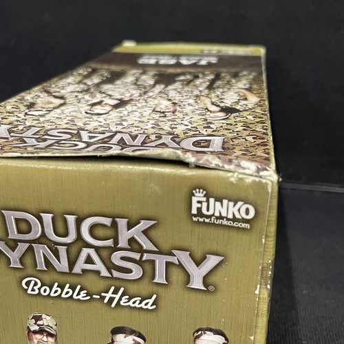 Funko Duck Dynasty Jase Robertson Wackelkopffigur verrückter Wobbler beschädigte Box - Bild 6 von 8