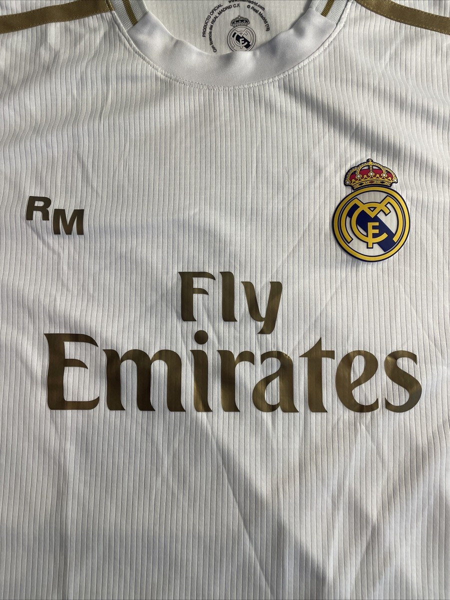 Real Madrid Home Football /Soccer Jersey 18/19 Adult Mens Medium