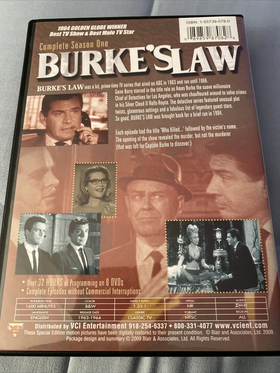 (未使用･未開封品)Burke&#39;s Law: Season One V.1 [DVD] [Import] Amazon.co.jp: Burke's Law: Season One V.1 [DVD] [Import