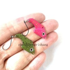 6PCS Fishing Spinner Spoon Bait Blade Shrimp Crankbait Lures Bass Hook 7-26g