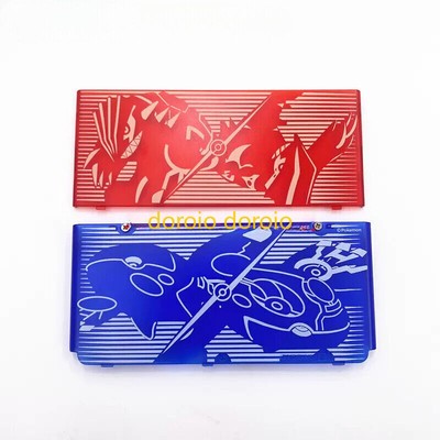 Top&Bottom Battery Cover Housing Shell Case w/Screws For Nintendo New 3DS (2015)