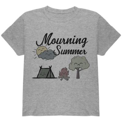 Back To School Mourning Summer Beach Youth T Shirt