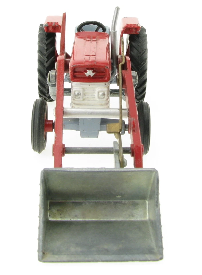 Corgi Toys 69 - Massey Ferguson MF 165 mit Frontlader Traktor Schlepper Bulldog - Bild 4 von 4