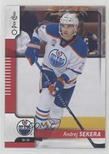 2017-18 O-Pee-Chee Red Andrej Sekera #177 1o3