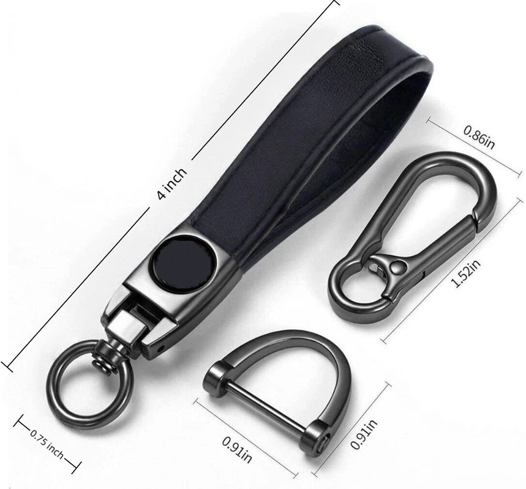 Subaru Genuine Leather Keychain US Seller Free Shipping