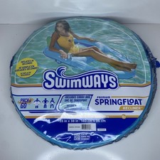 SWIMWAYS SPRING FLOAT PREMIUM RECLINER POOL L...