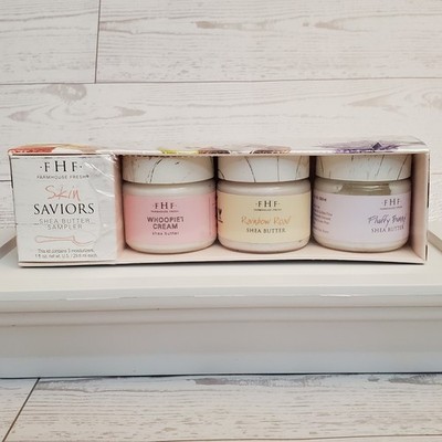 FarmHouse Fresh FHF Skin Saviors Shea Butter Sampler Fluffy Bunny Whoopie Cream