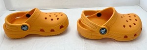 Crocs Classic Clogs Orange Zing 206990-83A Kids Size C8