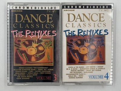 Dance Classics The Remixes Kassetten Vol. 3 & 4 Chaka Khan Chic The Jacksons