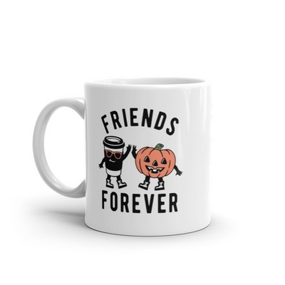 Friends Forever Mug Halloween Coffee Jack O Latern Pumpkin Cup