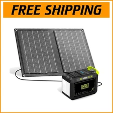 Compact 88.8Wh Solar Power Station with 21W Panel - Ideal for Outdoor Adventures