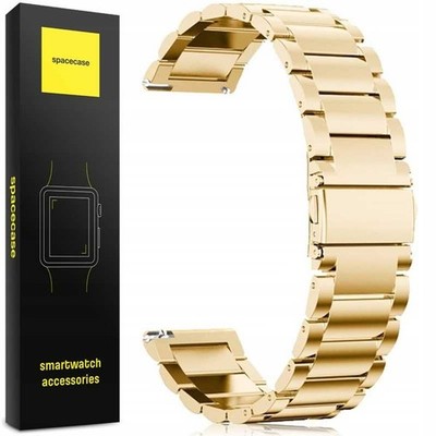 Spacecase Edelstahl 22mm Gold