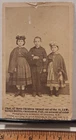 1863 CIVIL WAR EMANCIPATED CHILDREN KIMBALL CARTE-DE-VISITE GENERAL BANKS