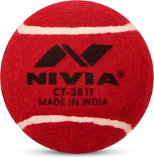 Heavy Tennis Ball Cricket Ball Red Pack of 1 ...