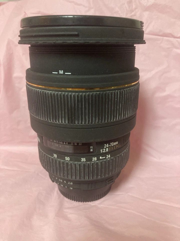 Sigma 24-70mm 2.8 EX-DG lens NIKON F mount - Image 2 of 4