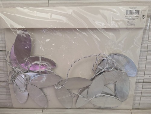 Lot of 2 Balloon Arch & Floral Backdrop Kits Wedding Birthday Shower Silver - Picture 7 of 10