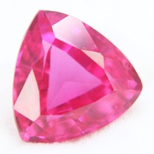 9.95 Ct Natural Pink Sapphire Trillion Shape Faceted Loose Gemstones