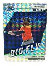 2022 Panini Mosaic Yordan Alvarez #BF-6 Big Fly Mosaic Prizm Houston Astros