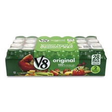 V-8 Vegetable Juice, 11.5 Oz Can, 28/Pack