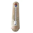 Vintage Smokey Sign - Forest Fires Service Pump Ad Sign on Porcelain Thermometer