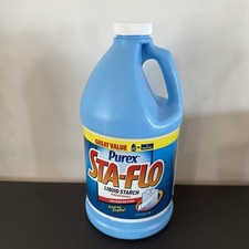 Purex Sta-Flo Liquid Starch Concentrated 64 Oz Crafts Quilting Discontinued