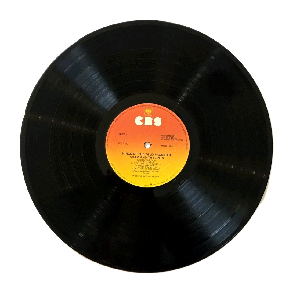ADAM & THE ANTS "Kings Of The Wild Frontier" 1980 AUSSIE 12Tk LP w/ANT MUSIC - Image 3 of 4