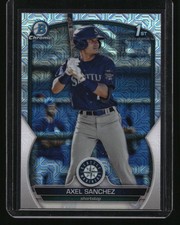 2023 Bowman #BCP-73 Axel Sanchez Chrome Prospects Mojo Refractors