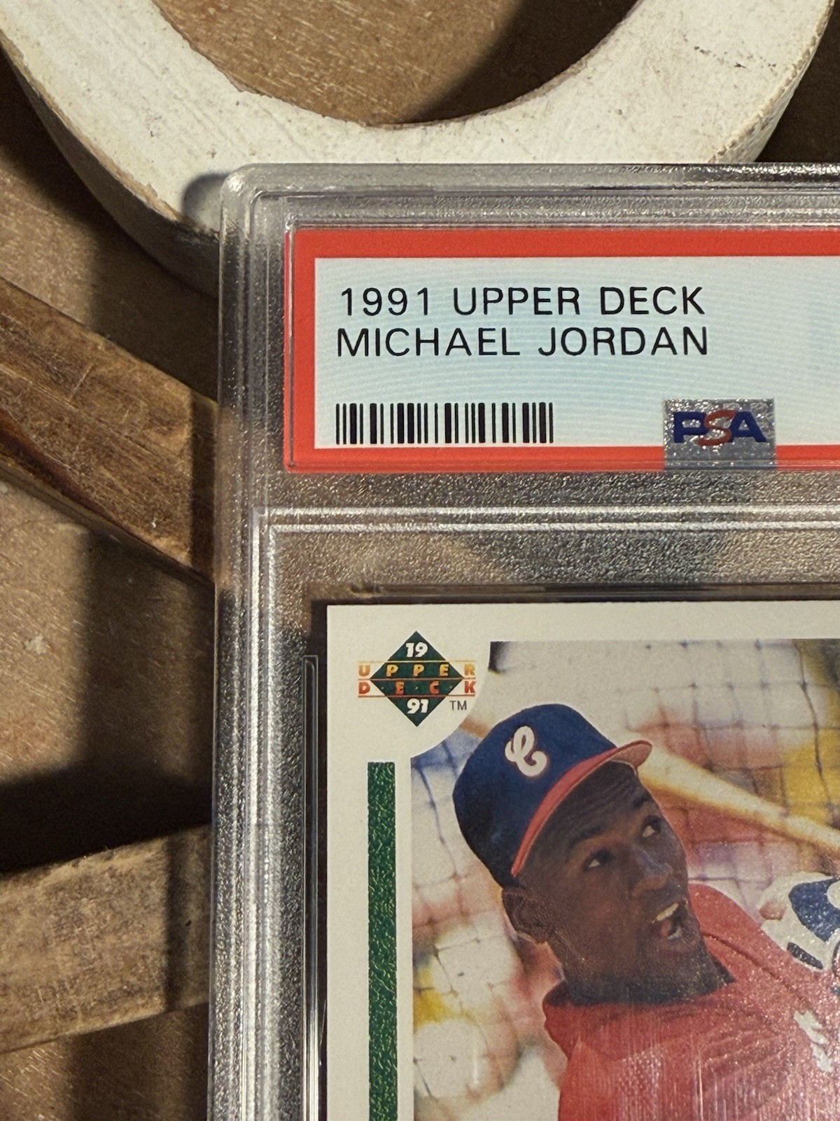 MICHAEL JORDAN 1991 Upper Deck #SP1 MICHAEL JORDAN PSA 10 GEM MINT view 3