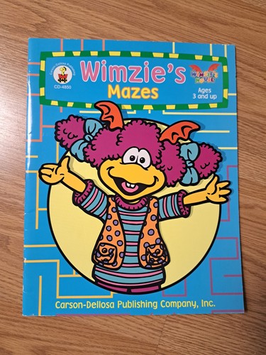 Wimzie's Mazes Activity Book Unused Wimzie's House Only 1 on eBay