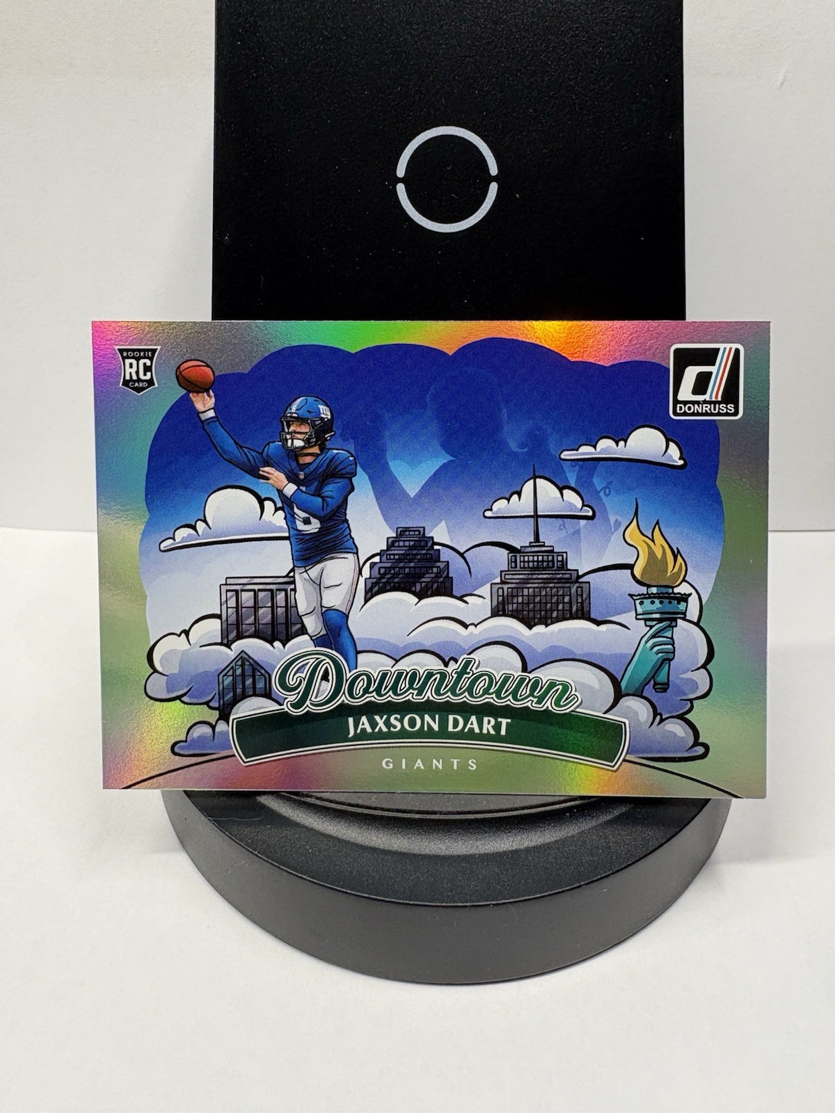 2025 Jaxson Dart Donruss Downtown Horizontal Variation Mint Condition Rookie